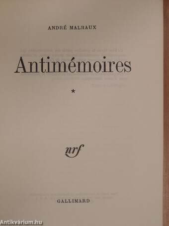 Antimémoires