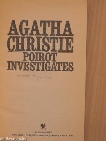 Poirot investigates