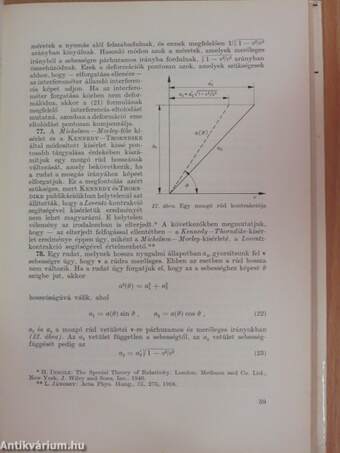 Relativitáselmélet a fizikai valóság alapján