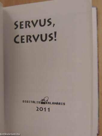 Servus, Cervus! (minikönyv)