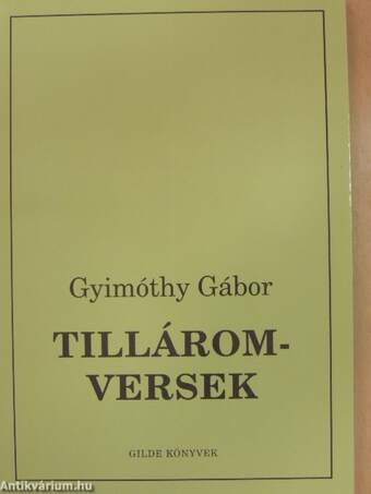 Tillárom-versek