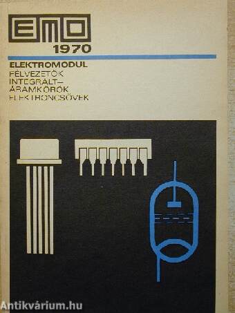 Az Elektromodul 1970. évi import félvezető és elektroncső ajánlása