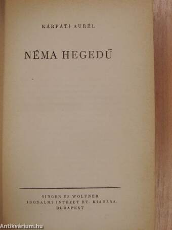 Néma hegedű