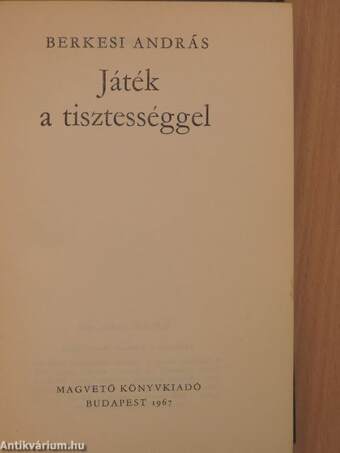 Játék a tisztességgel