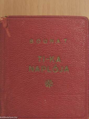 Ti-Ka naplója (minikönyv)
