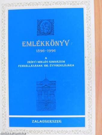 Emlékkönyv 1896-1996