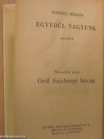 Egyedül vagyunk I-III.