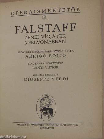 Verdi: Falstaff