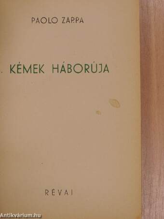 Kémek háborúja