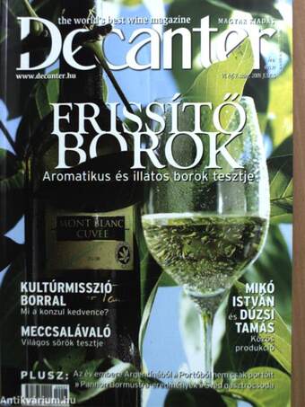 Decanter 2009. július