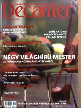 Decanter 2005. október