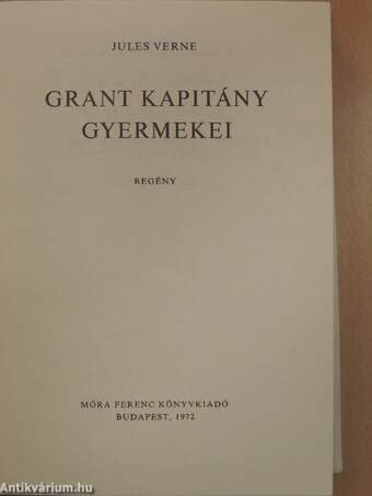 Grant kapitány gyermekei