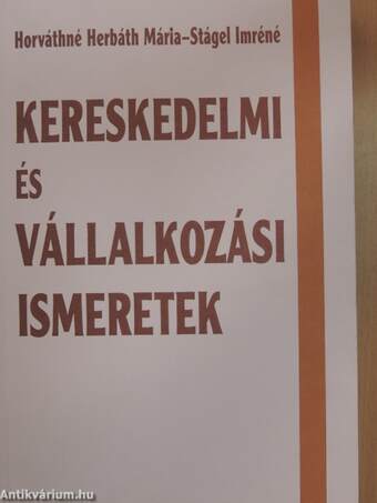 Kereskedelmi és vállalkozási ismeretek