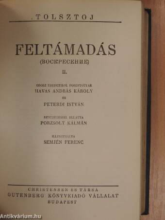 Feltámadás I-IV.