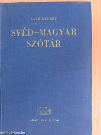 Svéd-magyar szótár
