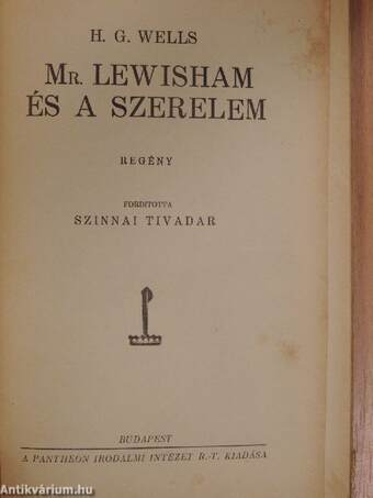 Mr. Lewisham és a szerelem