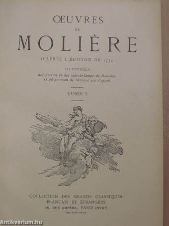 Oeuvres de Moliére 1-2.