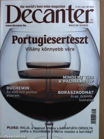 Decanter 2007. május