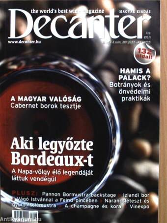 Decanter 2007. július-augusztus