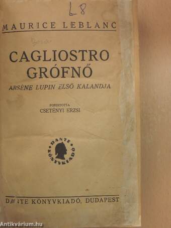 Cagliostro grófnő