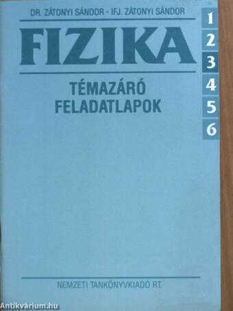 Fizika 6/3 - Témazáró feladatlapok