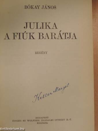 Julika a fiúk barátja