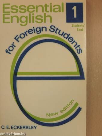 Essential English for Foreign Students 1. - Student's Book