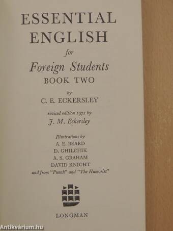 Essential English for Foreign Students Book 2.