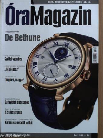 Óra Magazin 2007. augusztus-szeptember