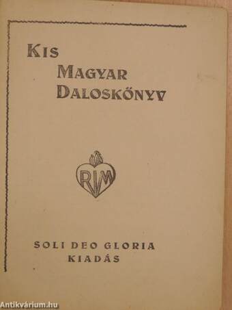 Kis Magyar Daloskönyv