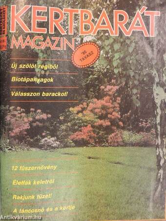 Kertbarát Magazin 1986-87/1-3.