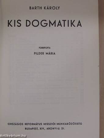 Kis dogmatika