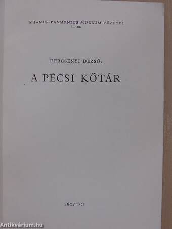 A pécsi kőtár