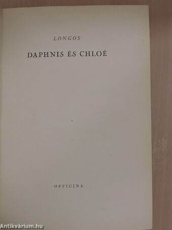 Daphnis és Chloé