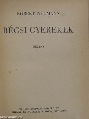 Bécsi gyerekek