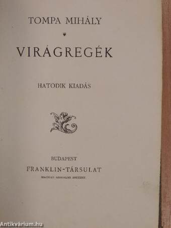 Virágregék