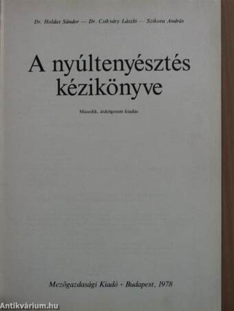 A nyúltenyésztés kézikönyve