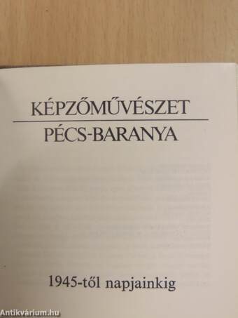 Képzőművészet - Pécs-Baranya (minikönyv)