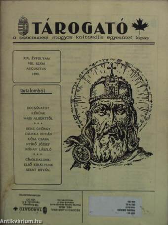 Tárogató 1992. augusztus