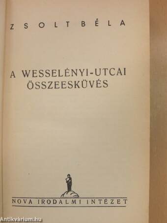 A Wesselényi-utcai összeesküvés