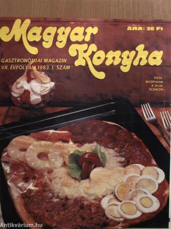 Magyar Konyha 1983-1985. (vegyes számok) (8 darab)