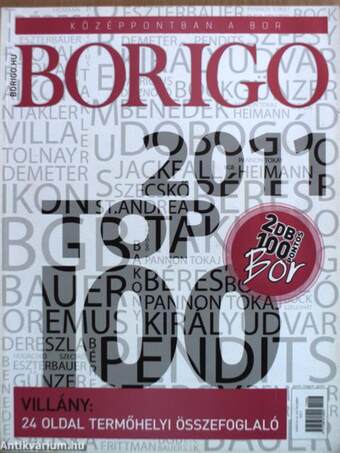 Borigo 2011. december