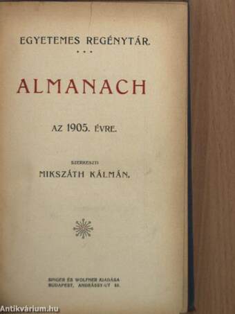 Almanach az 1905. évre