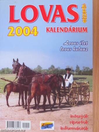 Lovas kalendárium 2004