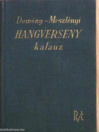 Hangverseny kalauz I-II.