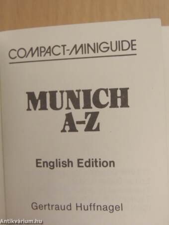 Munich A-Z (minikönyv)