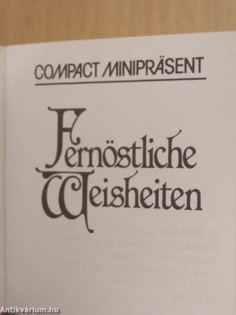 Fernöstliche Weisheiten (minikönyv)