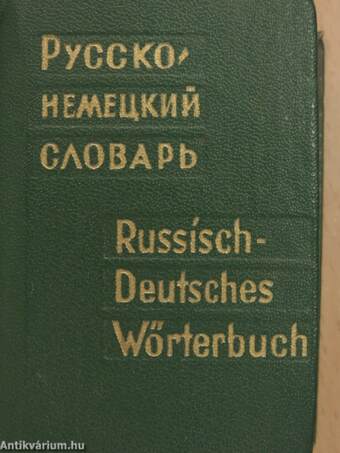 Russisch-Deutsches Taschenwörterbuch (minikönyv)