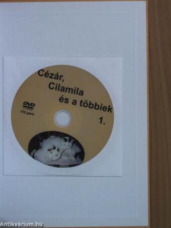 Cézár, Cilamila és a többiek - avagy a macska lelke - DVD-vel