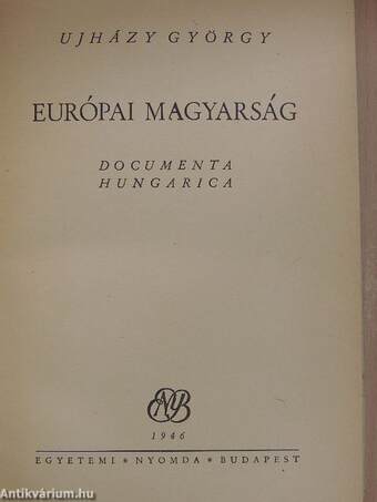 Európai magyarság